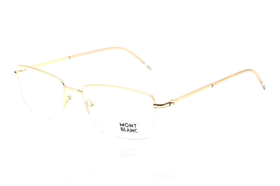 Montblanc Rimless Rectangle Eyeglasses