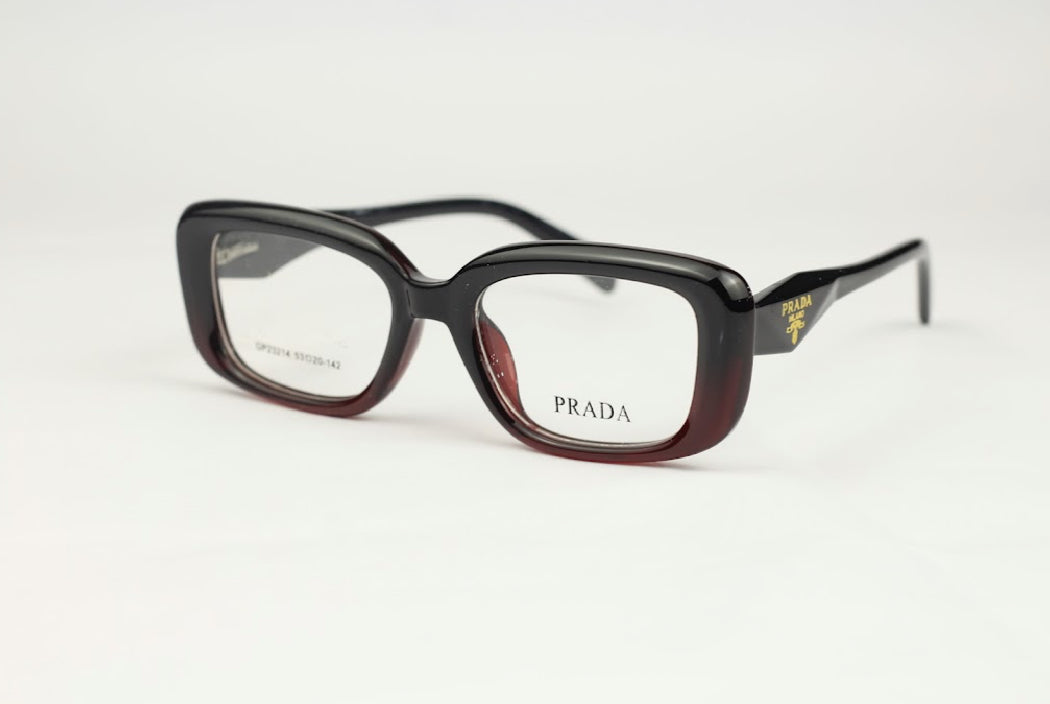 Prada Oversized Square Eyeglasses