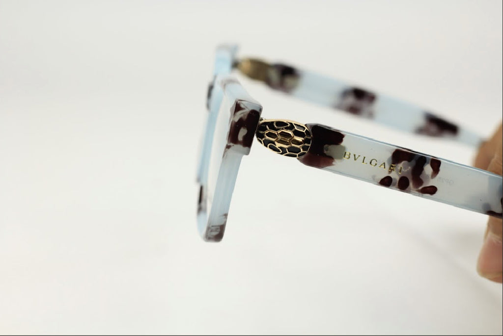 BVLGARI Geometric Eyeglasses