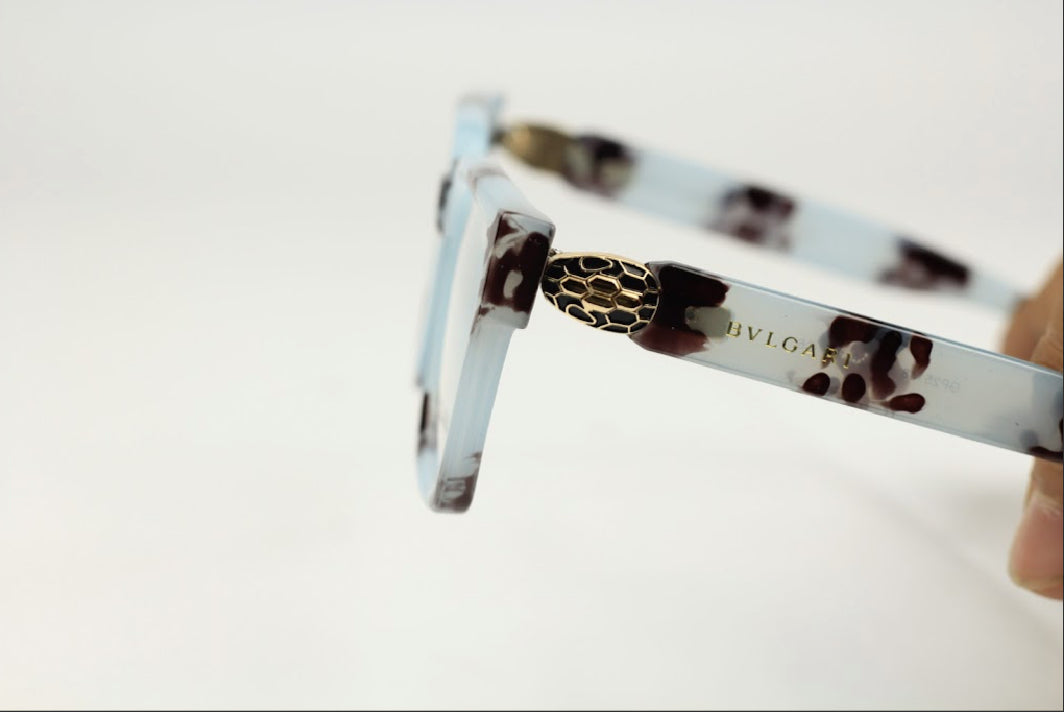 BVLGARI Geometric Eyeglasses