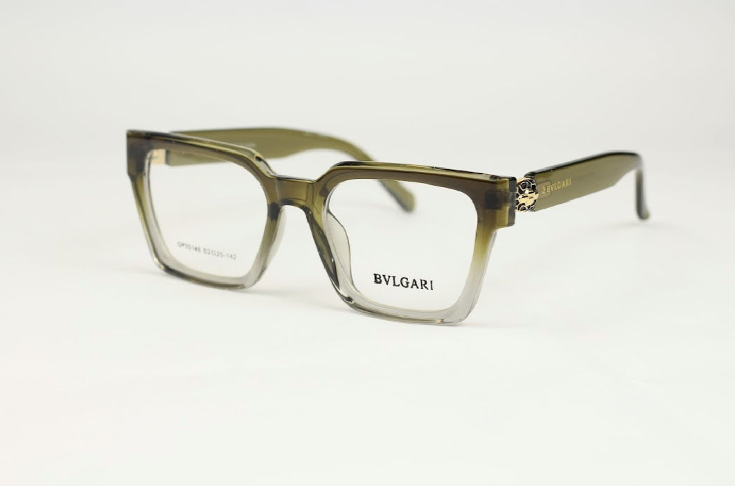 BVLGARI Geometric Eyeglasses