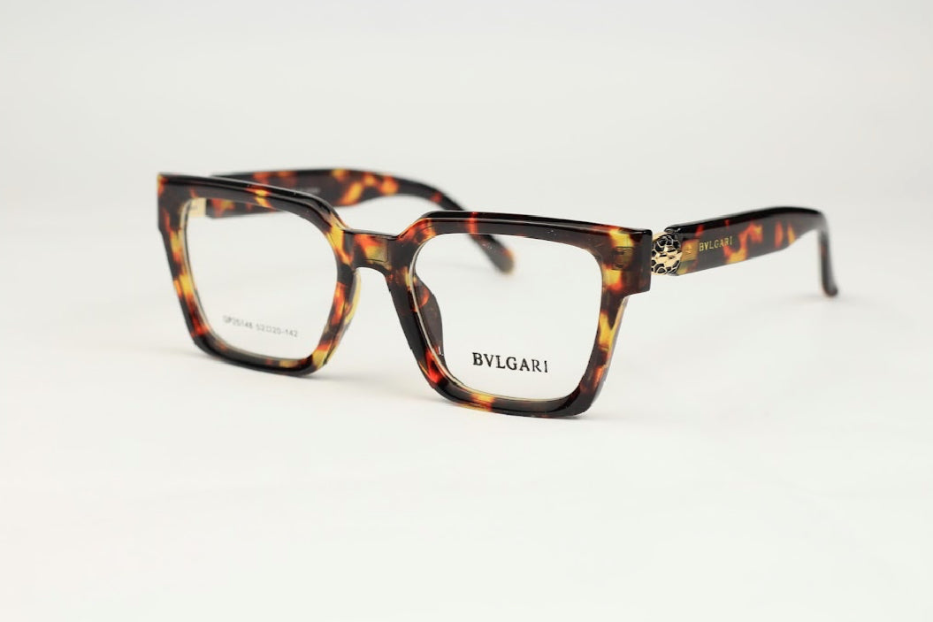BVLGARI Geometric Eyeglasses