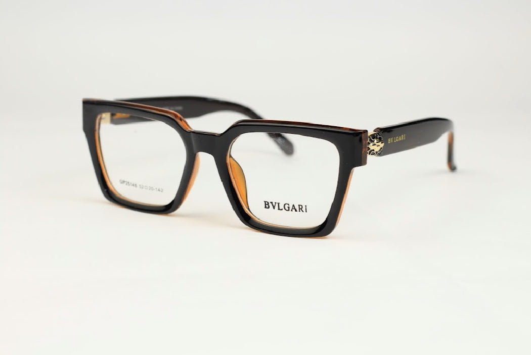 BVLGARI Geometric Eyeglasses
