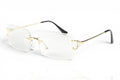 Cartier Rimless Rectangle Glasses