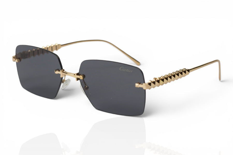Cartier Rimless Rectangle Sunglasses