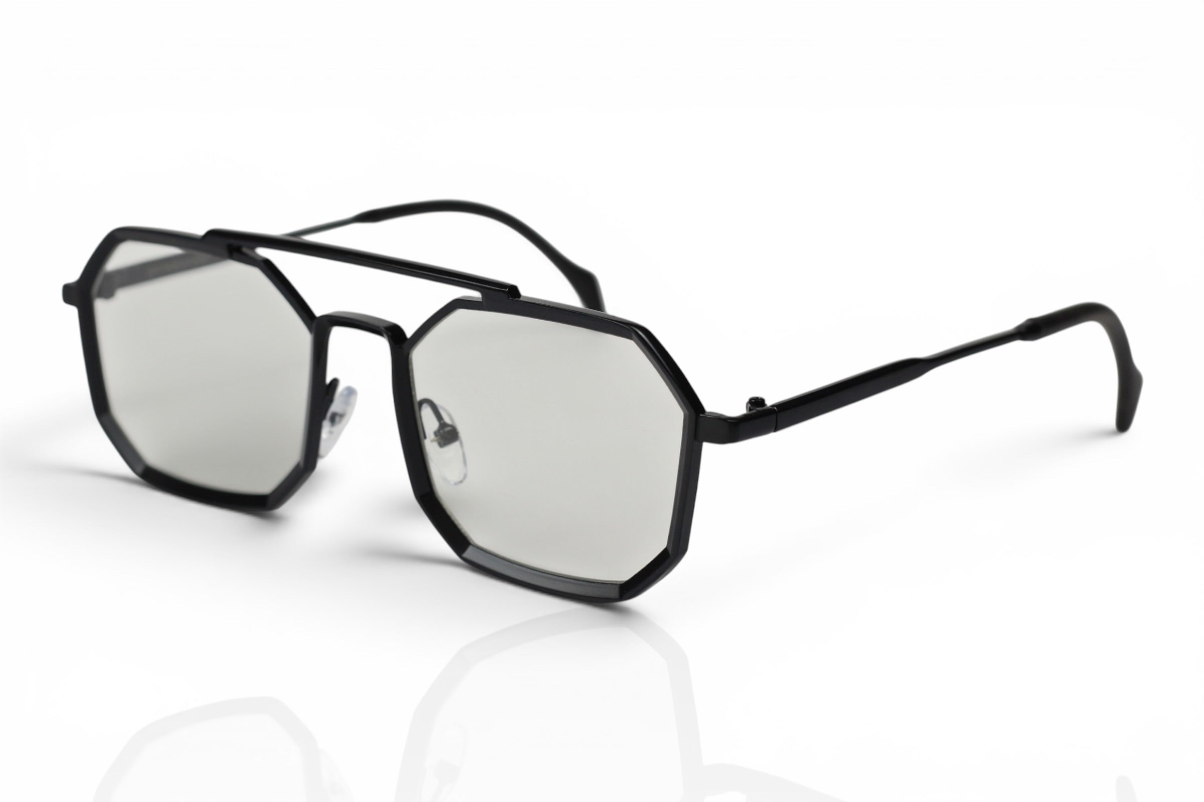 Oversized Octagon Sunglasses