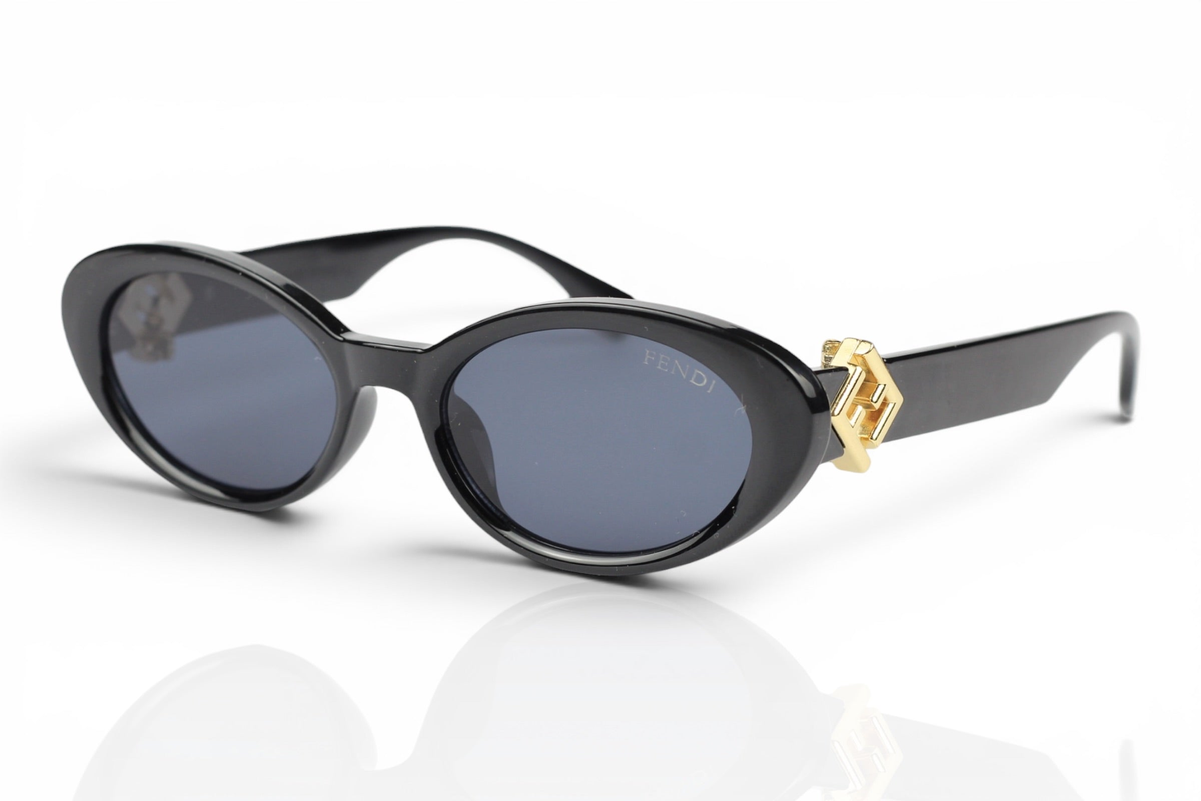 Fendi Oval Cat-Eye Sunglasses